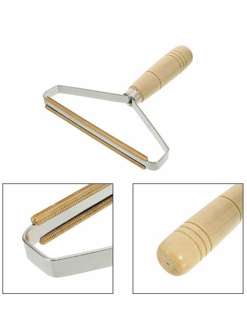 Excefore Portable Lint Remover, Lint Roller Clothes Fuzz Shaver, Manual Brush Scratch Cut Shaver Tool - Image 1