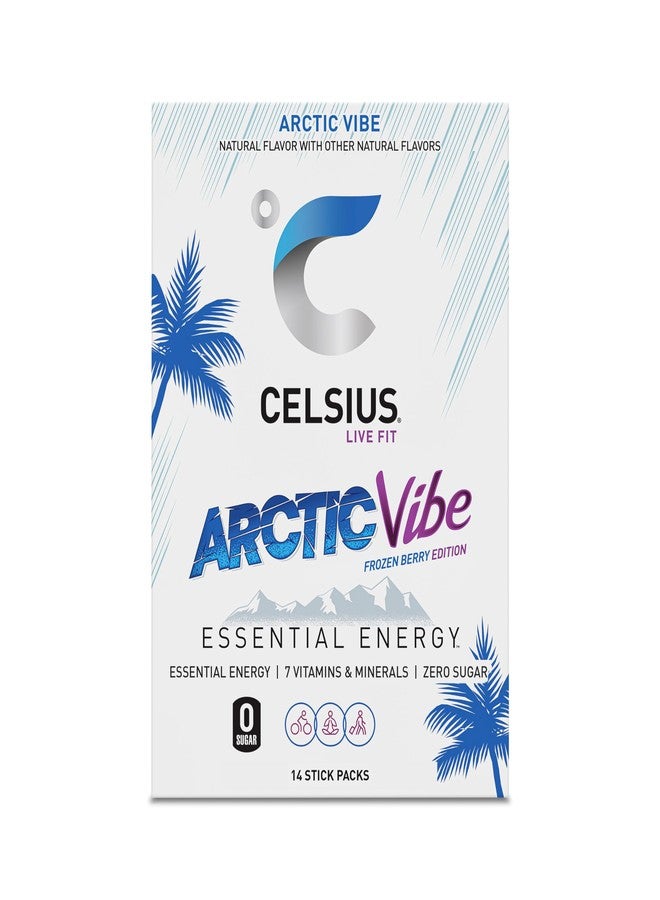 CELSIUS® On-the-Go Powder Sticks Arctic Vibe, Essential Energy 2.5 Oz (14 Sticks per Pack) - Image 5