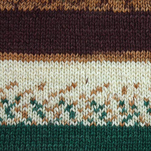 Patons Yarn خيوط جورب باتونز كروي، عبوة 2، وودسي - Image 3