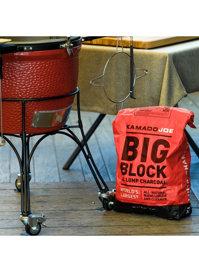 Kamado Joe Kamado Joe KJ-CHAR Big Block XL Lump Charcoal, 20 pound 