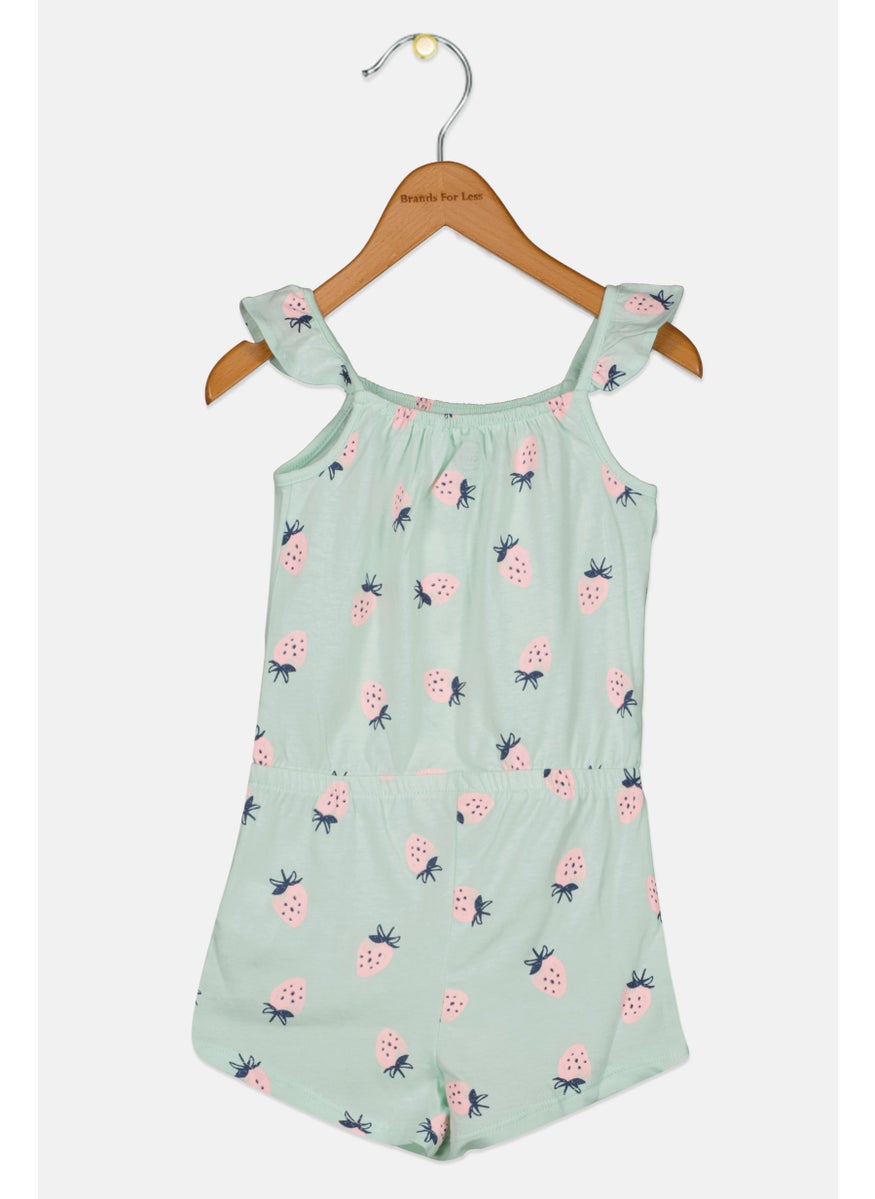 Toddlers Girl Strawberry Print Rompers, Light Green Combo - pzsku/Z7E3CDDC69C30E14102E3Z/45/_/1737643013/ce6011a0-5184-427e-969c-9645508fc12c