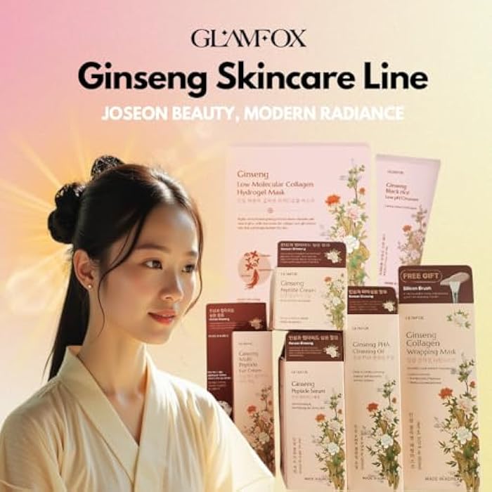 GLAMFOX Ginseng Black Rice Low pH Cleanser, Gentle Face Wash with Fermented Ginseng, Rice Extract, For Sensitive Skin - Image 3