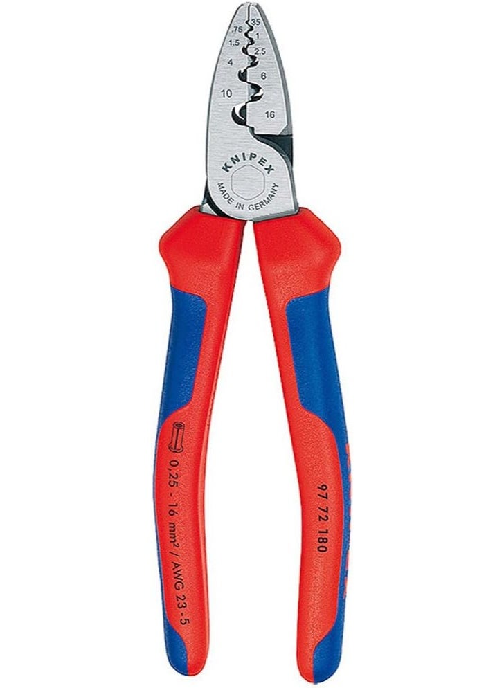 كماشة تجعيد KNIPEX 97 72 180