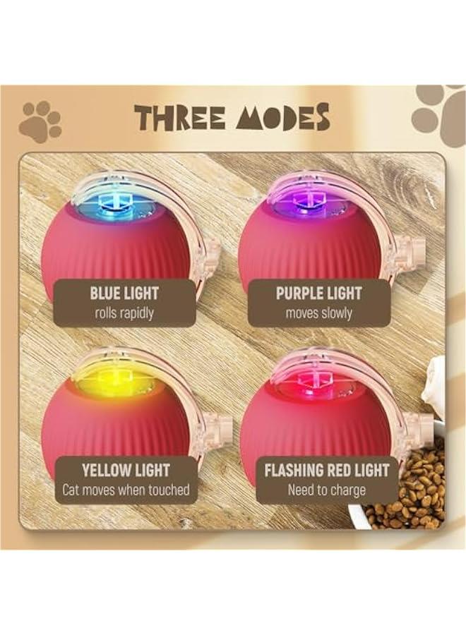 كرة القطط التفاعلية الملونة في الأماكن المغلقة مناسبة للعب عن طريق الكلاب. - Image 2