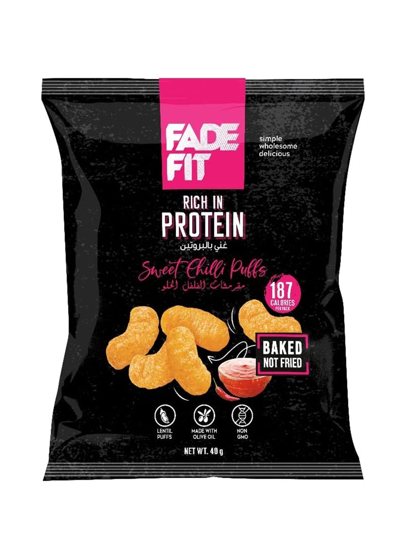 Fade Fit Sweet Chili Protein Puffs - Image 1