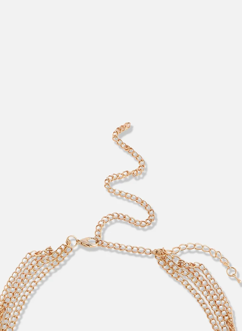 SOHI Party Artificial Necklace Jewellery