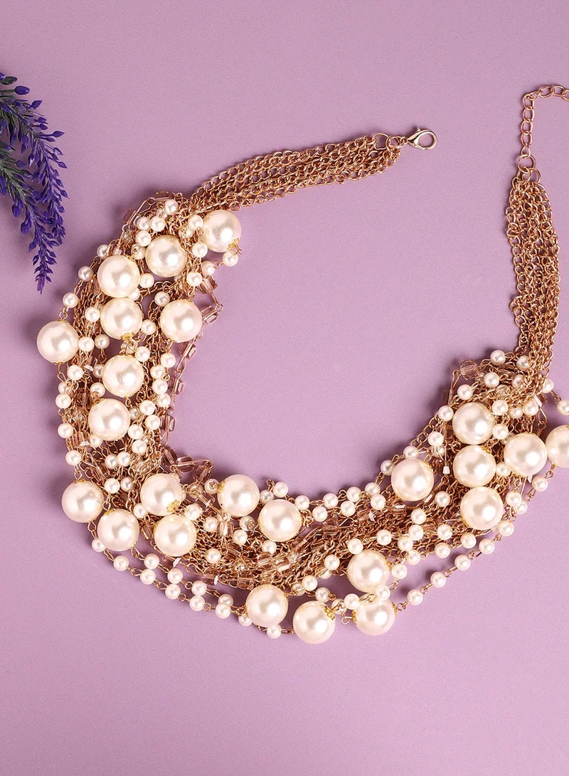 SOHI Party Artificial Necklace Jewellery