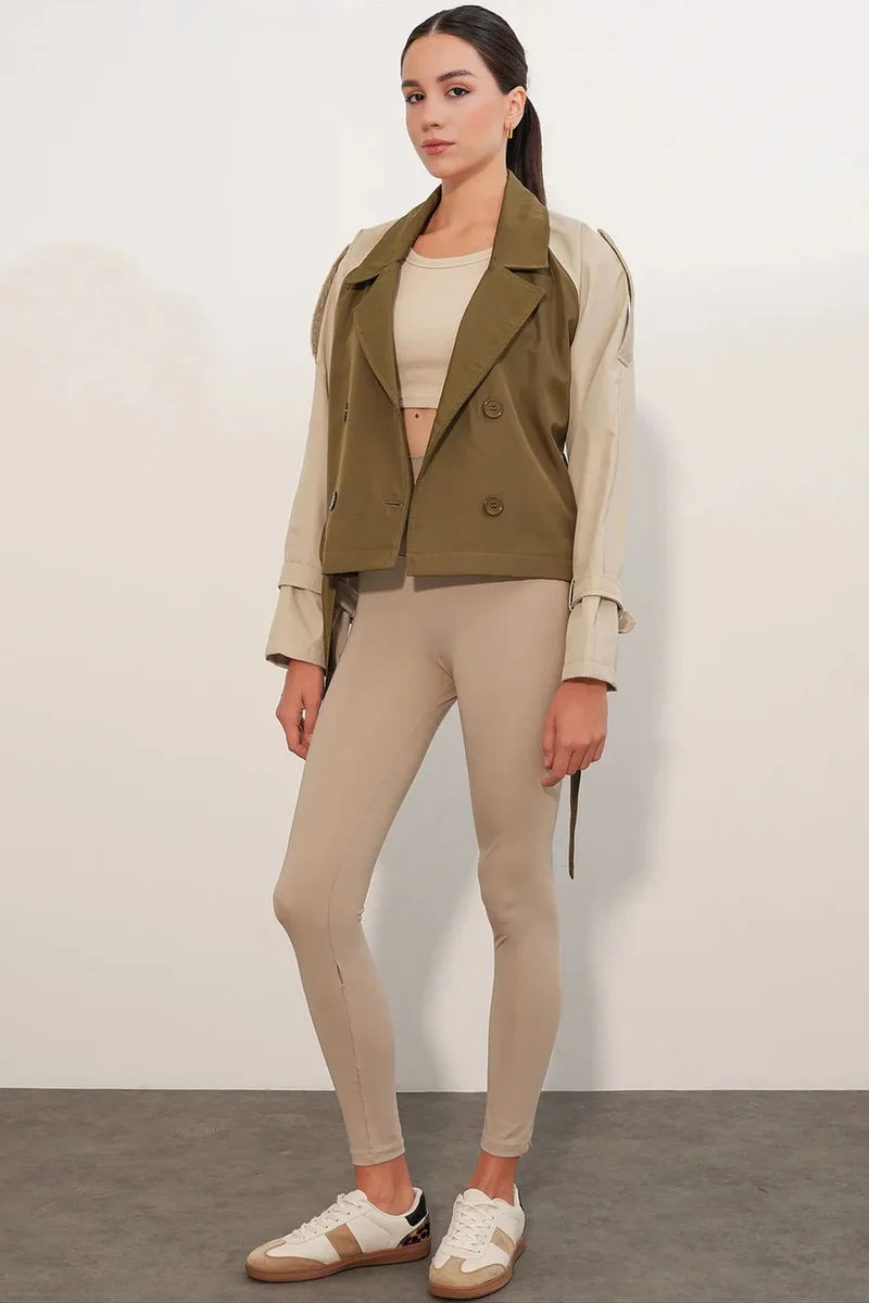 بيغ دارت BDART Short Belted Trench Coat