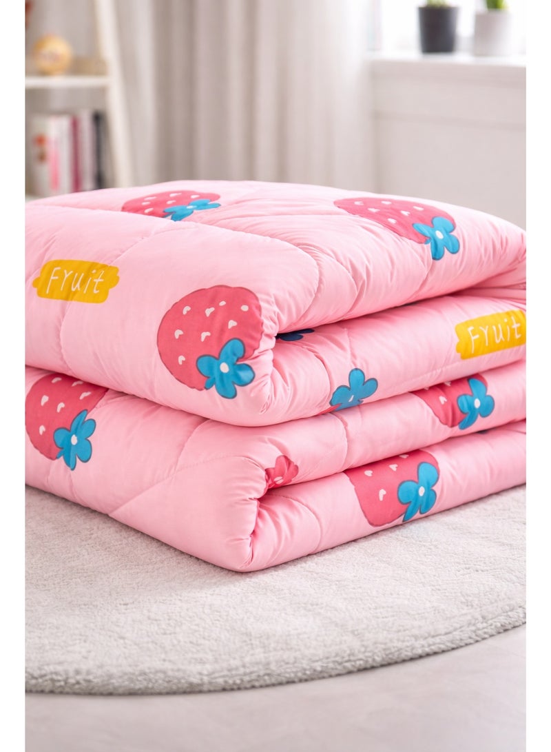 مينجلي مفرش سرير أطفال 3 قطع وجهين فرو ومخمل – ناعم ودافئ – مقاس 170×220 سم - Image 2