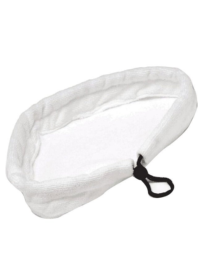 NIBEMINENT 6-Piece Steam Replacement Reusable Pad White - Image 1