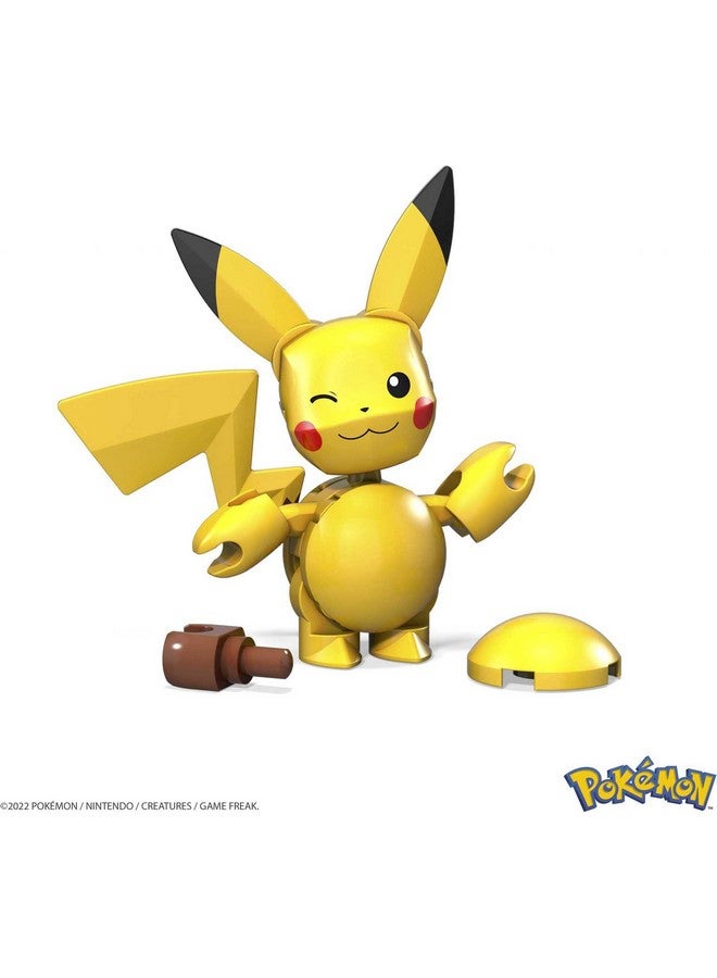 Mega Brands مجموعة بناء ميغا كونستركس بوكيمون بيكاتشو، ألعاب بناء للأطفال (GVK60) - Image 3