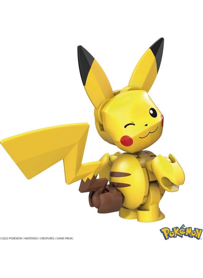 Mega Brands مجموعة بناء ميغا كونستركس بوكيمون بيكاتشو، ألعاب بناء للأطفال (GVK60) - Image 4