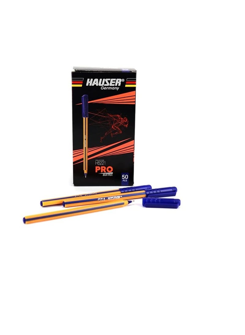 HAUSER 50 Pieces Pro Ball Pen Black Color - Image 2