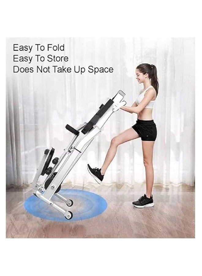 NKX 3 in 1 Folding Treadmill 150KG Load Capacity Ultra Quiet Home Fitness Equipment with Running Twisting and Sit Up Functions - Image 5