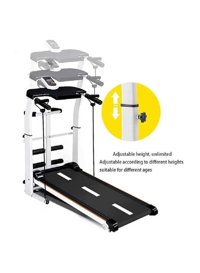 NKX 3 in 1 Folding Treadmill 150KG Load Capacity Ultra Quiet Home Fitness Equipment with Running Twisting and Sit Up Functions - Image 4