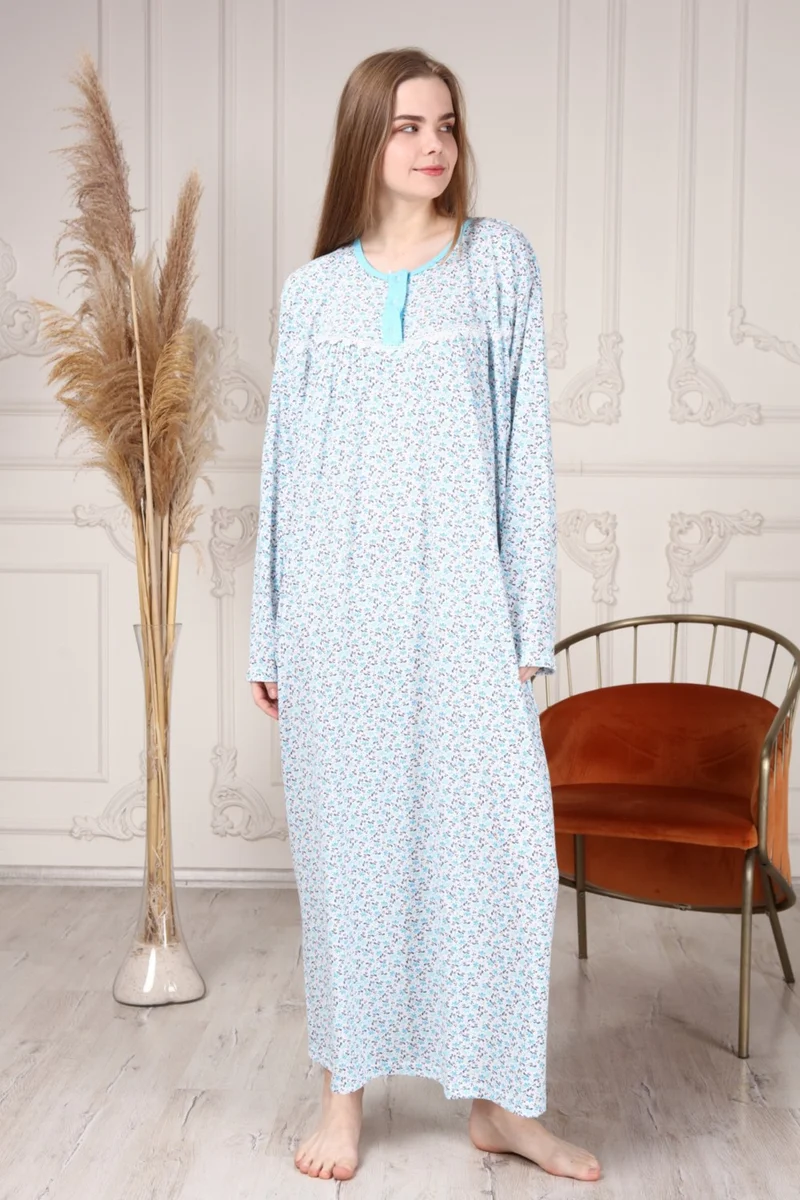 Seva Mother, Hospital Nightgown Long 140CM Outsize Comfortable Pattern