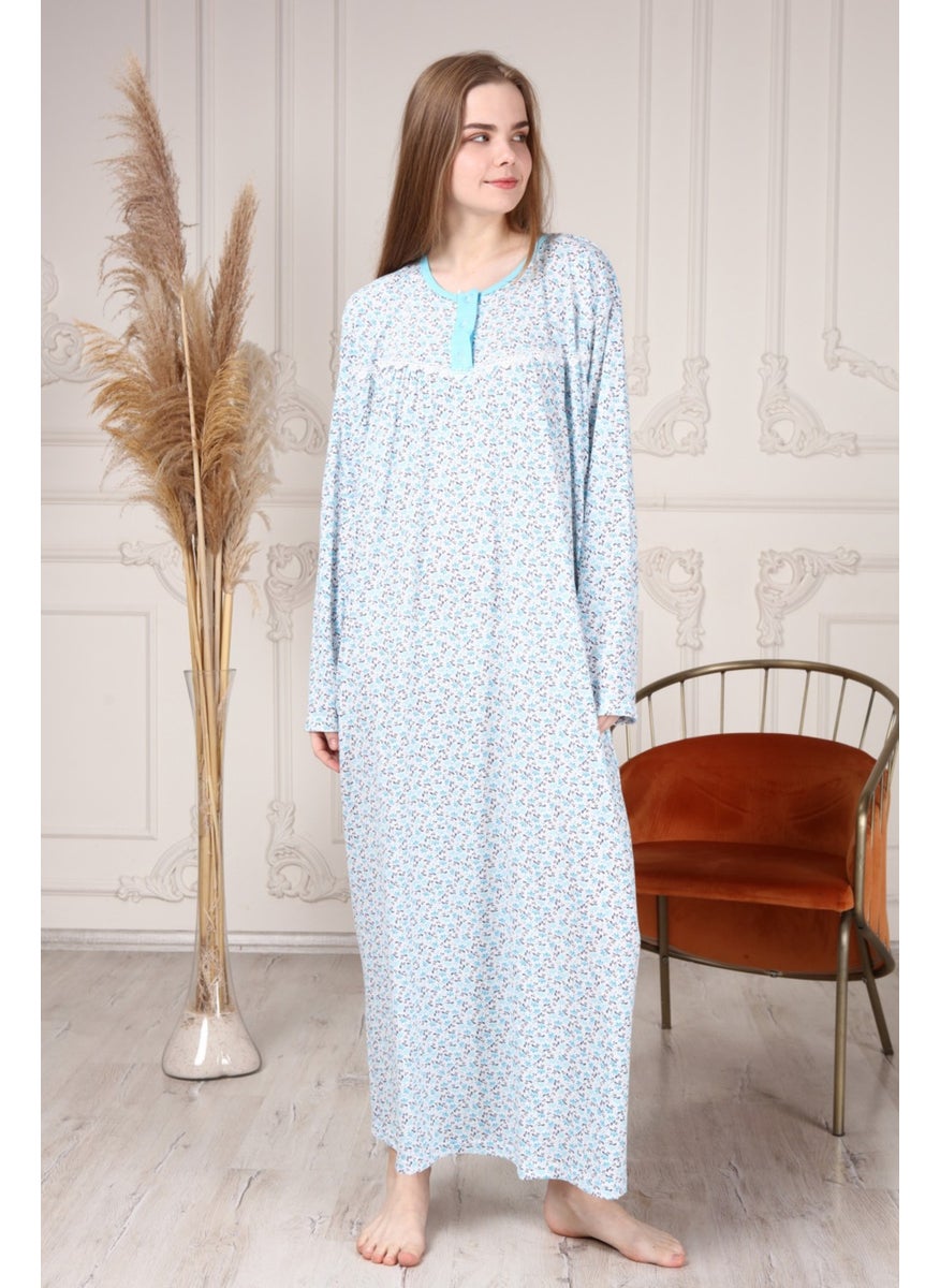 Seva Mother, Hospital Nightgown Long 140CM Outsize Comfortable Pattern  - Image 4