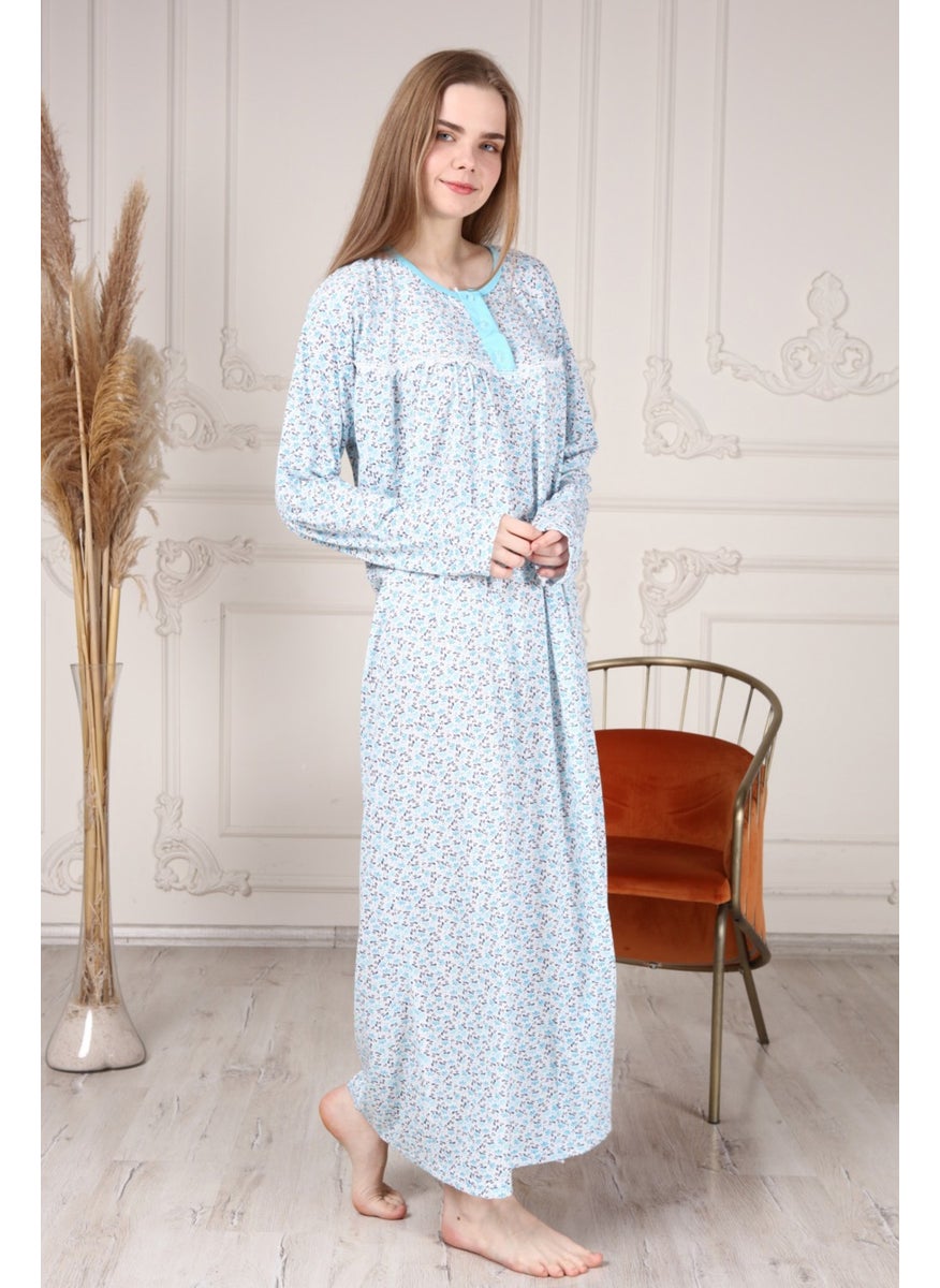 Seva Mother, Hospital Nightgown Long 140CM Outsize Comfortable Pattern  - Image 3