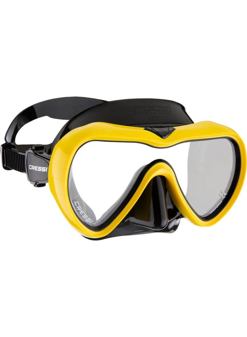 كريسي قناع كريسي A1 مقاوم للضباب باللون الأصفر - Image 1