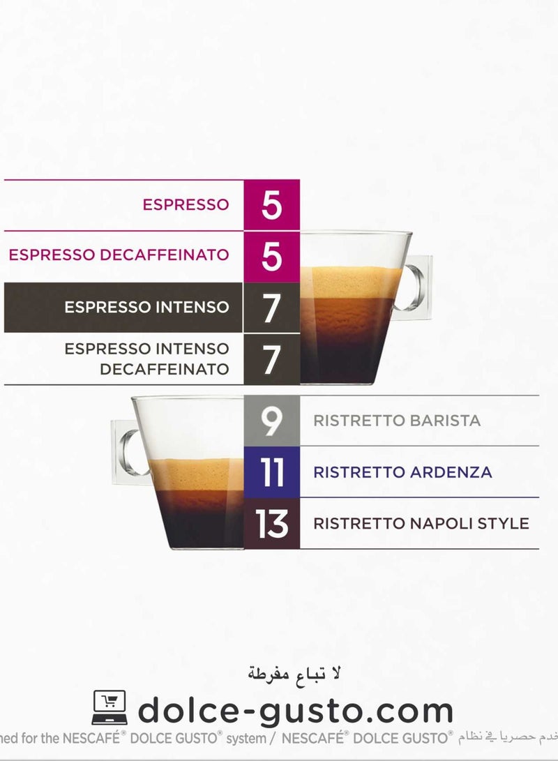 Nescafé Nescafe Dolce Gusto Espresso Intenso Coffee ( 48 Capsules) Pack Of 3 - Image 3