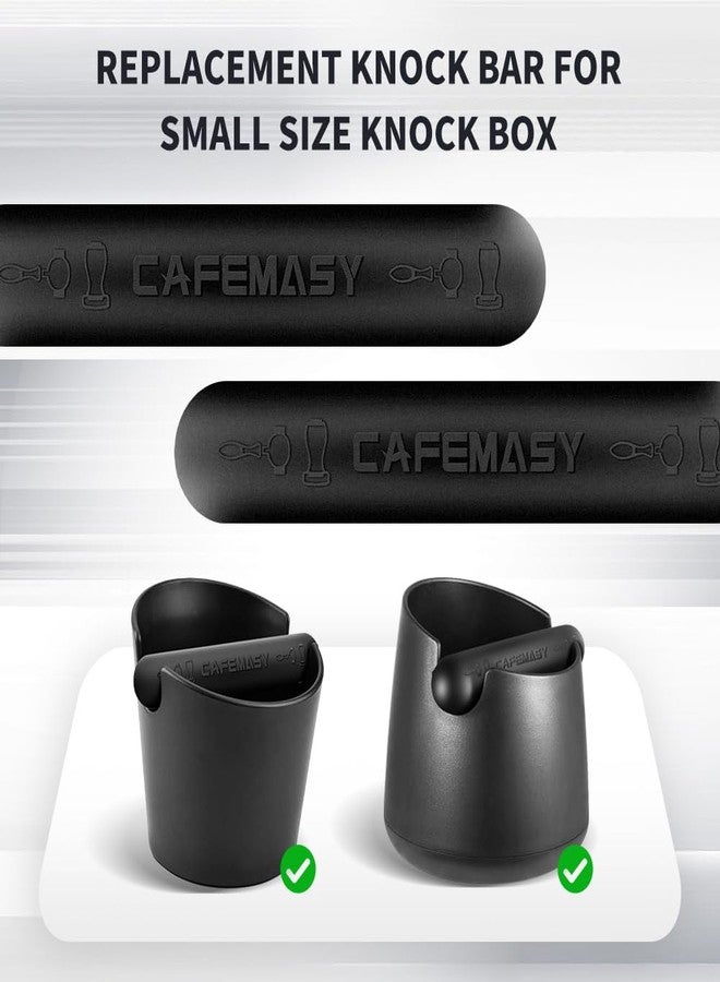 CAFEMASY Rubber Knock Box Bar Replacement - CAFEMASY Knock Bar for Mini Espresso Coffee Knock Box Pack of 2 - Image 2