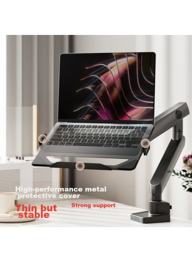 Brateck Beihu Laptop Stand Tray, Laptop Stand Accessory, Monitor Stand Accessory, Monitor Stand Arm Accessory, Height-increasing Stand Accessory, Ape40 Accessory - Image 5