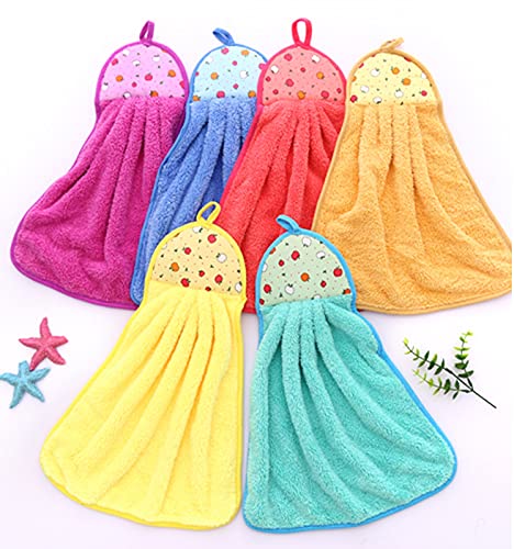 MORADO® Super Absorbent Microfiber Loop Hanging Hand Kitchen Towel Napkin with Ties (42x30 Cms, Pack of 12) - Image 3