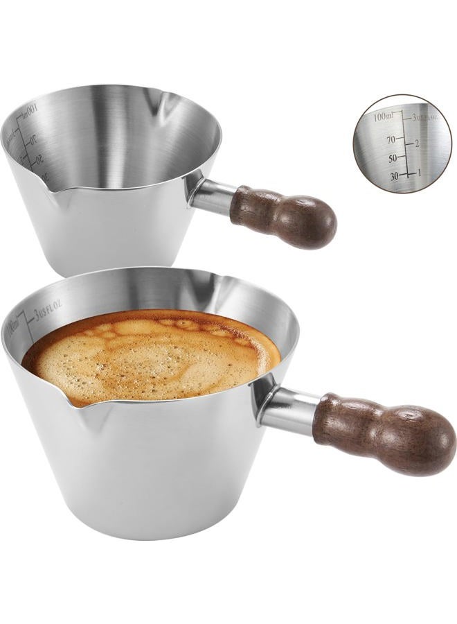 Baalaka Stainless steel espresso cup 100ml set of 2 - Image 1