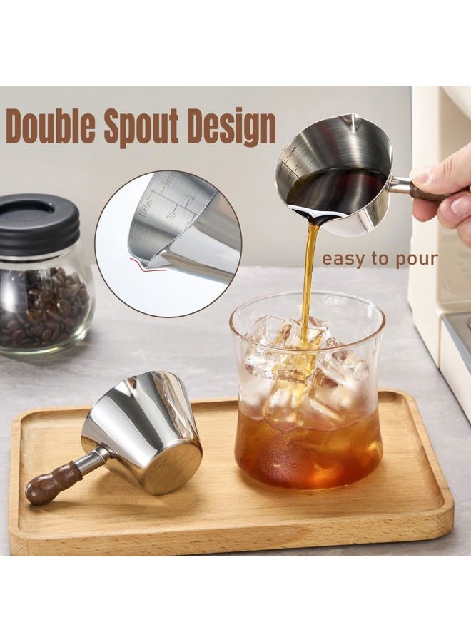 Baalaka Stainless steel espresso cup 100ml set of 2 - Image 3