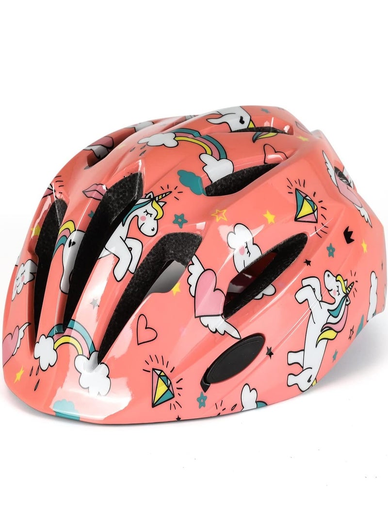 Kids Bike Helmet, Toddler Helmet Adjustable Unisex, Toddler Bike Helmet Aged 3-8 Years Old, For Skating, Bike, Scooters and more  - Image 1