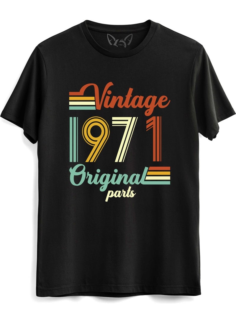 Alfa Tshirt Vintage 1971 Original Parts Black Tshirt  - Image 1