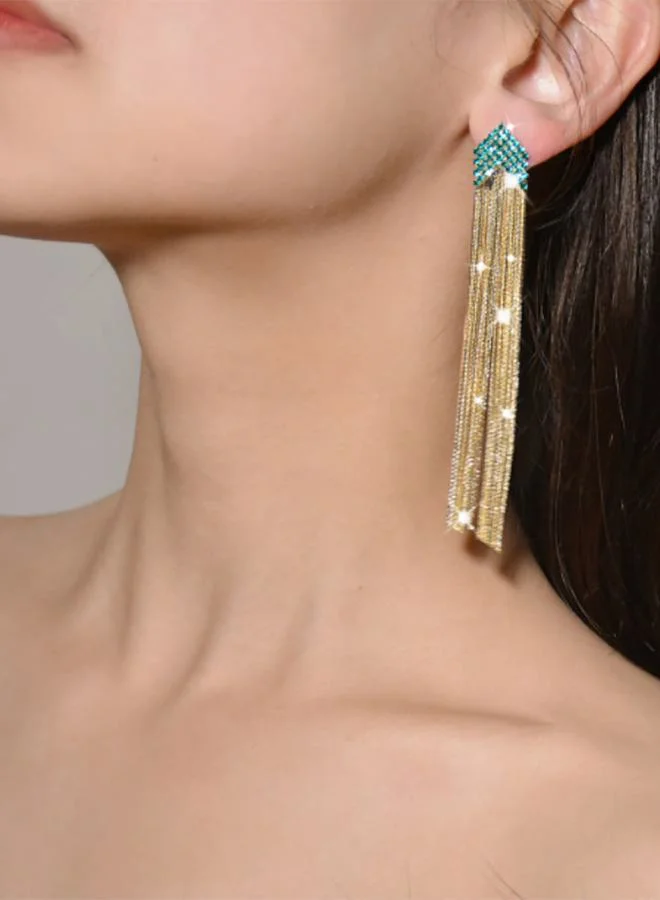 ستايلي Arrow Design Tassel Earrings