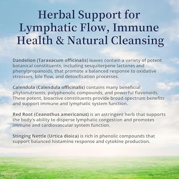 BioPure Lymphatic Detox – Herbal Support for Lymph Flow, Circulation, Immune Defense & Natural Cleansing – Organic Plant-Based Formula for Hydration, Balance & Well-Being – 4 fl. oz. - Image 5