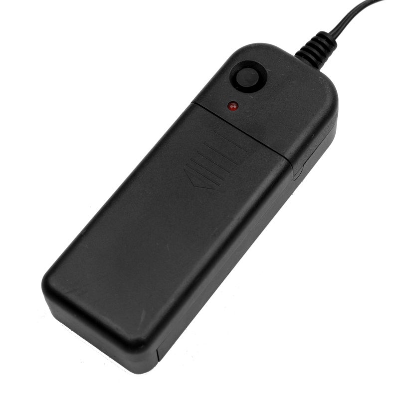 قناع متوهج بخطوط قاسية منضوي بالضوء البارد LED للمهرجانات والعروض والحفلات - Image 4