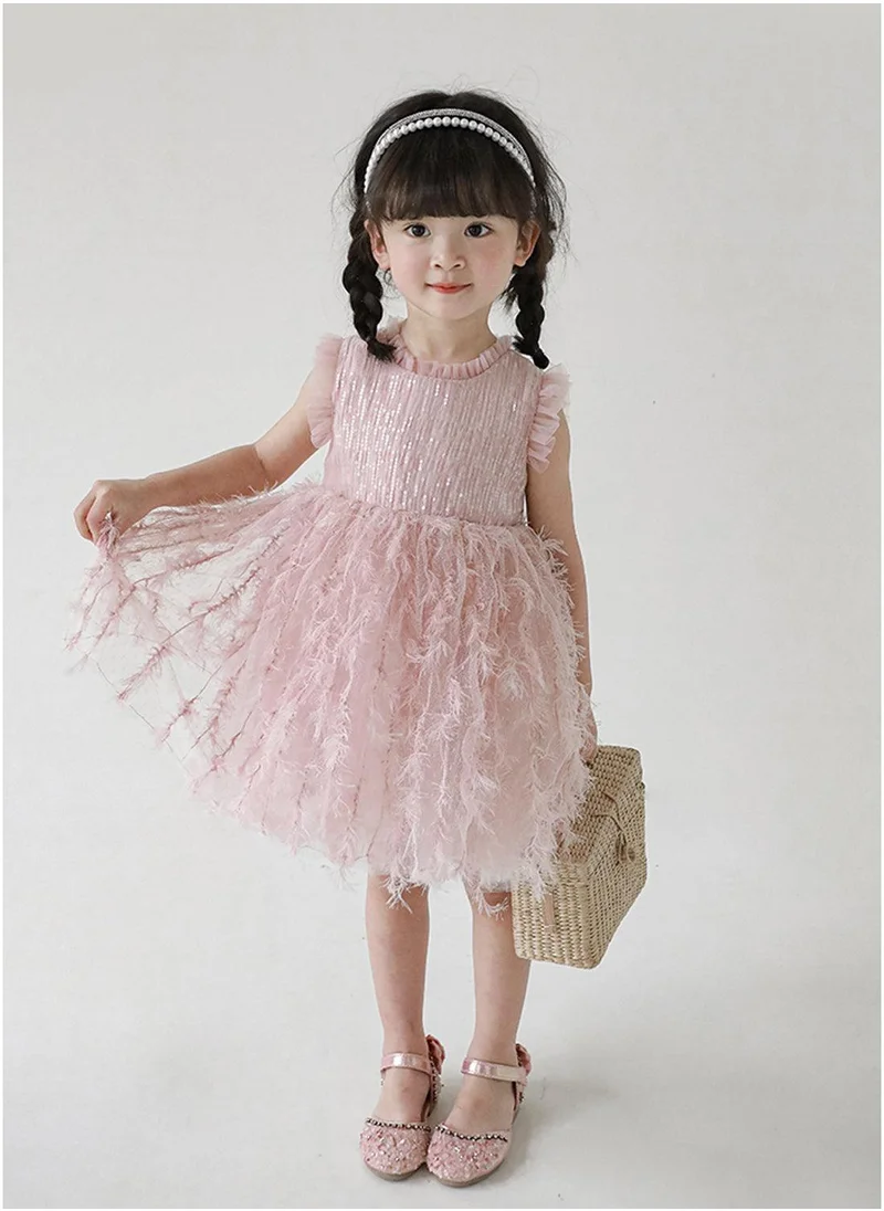 Yoehyaul Princess Sequin Tulle Dress