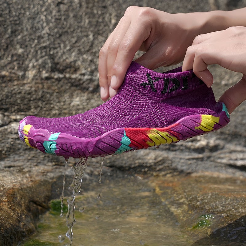 P03 Water Shoes, River Tracing Shoes, Outdoor Men's and Women's Quick-Drying Non-Slip Wading Shoes, Indoor Fitness Shoes, Amphibious Thick Soles, Anti-Puncture - Image 1