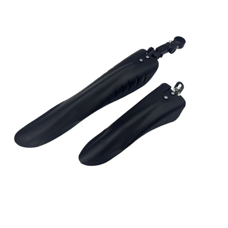 YX Mountain Bike Mudguard, Big Flying Fish Front and Rear Fender, Universal Fit Plastic Bicycle Fender with Mounting  Screws - Image 3