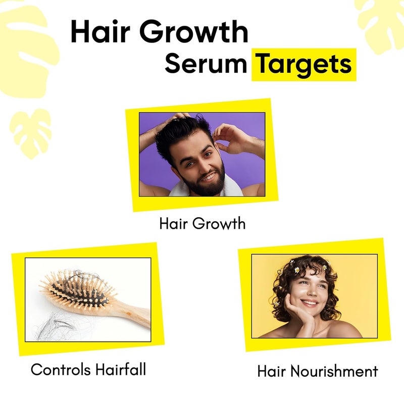 Masofta Hair Growth Serum For Promoting Hair Growth  Controlling Hair Fall  With 3 Redensyl 5 Capixyl 4 Anagain 3 Procapil  3 Baicapil Rosemary  Biotin For Both Men  Women 30ML - Image 5