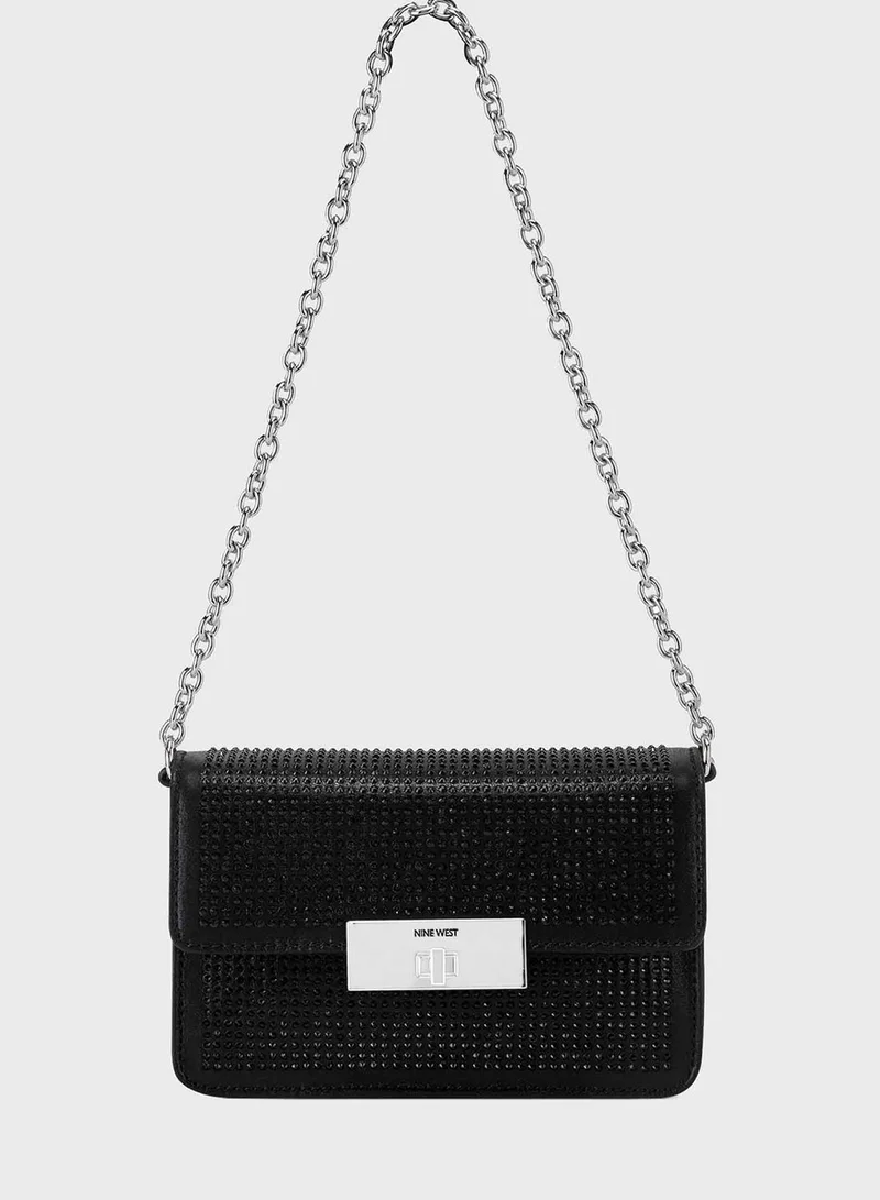 NINE WEST Aubrey Mini Flap Crossbody