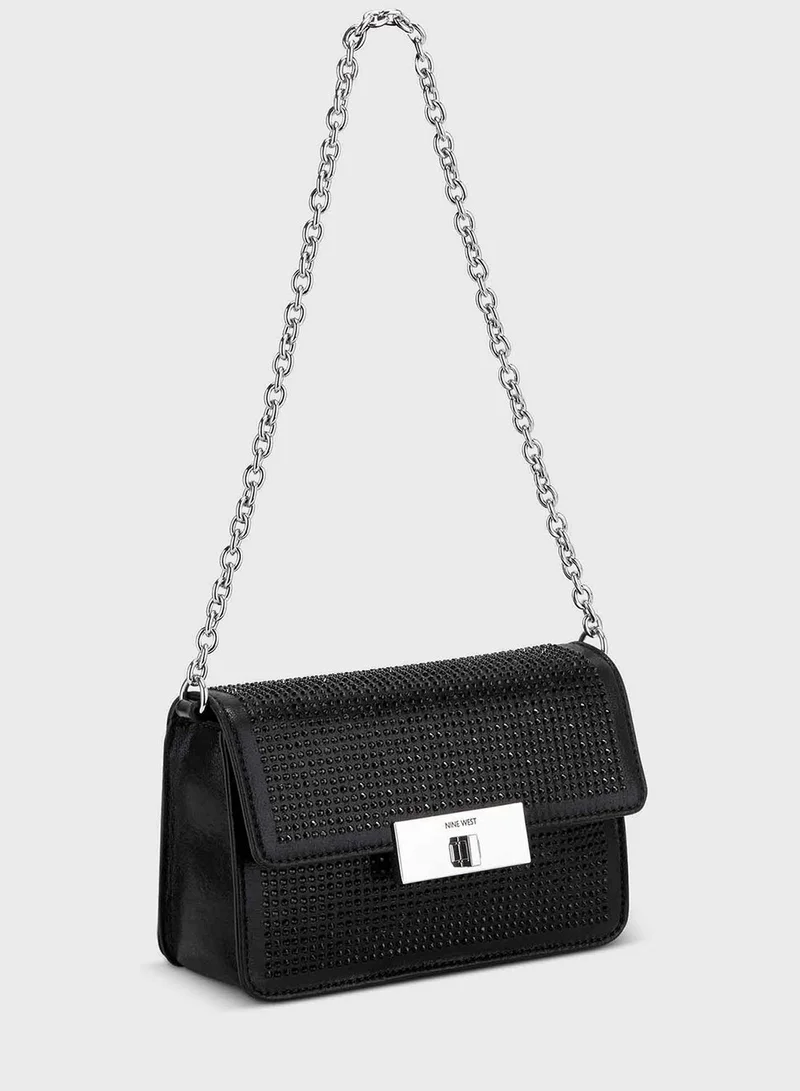 NINE WEST Aubrey Mini Flap Crossbody