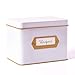 HEART & BERRY HEART & BERRY Heart & Berry White Recipe Box with 24 4x6 Recipe Cards and 12 Dividers - Recipe Cards and Box Set -  - Image 2