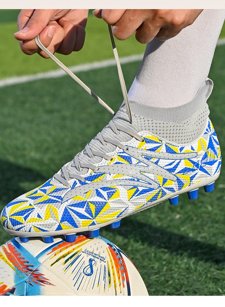 SKT Shiketro Men's Soccer Cleats For Outdoor Indoor Professional Youth Boys Soccer Cleats Unisex Soccer Cleats. - Image 2
