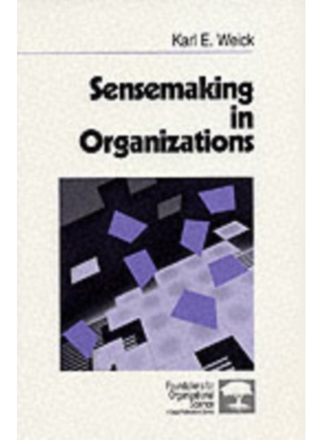 Sensemaking in Organizations - Paperback