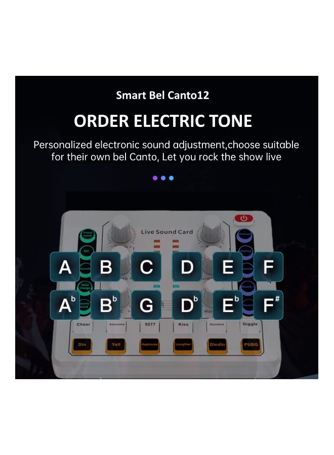 Mini Audio Mixer Sound Card for PC, Phone, PS4, Xbox, and Switch - Voice Changer for DJ Mixing, Podcasting, Karaoke Singing, and Music Recording. Perfect for Live Broadcasts!  - Image 5
