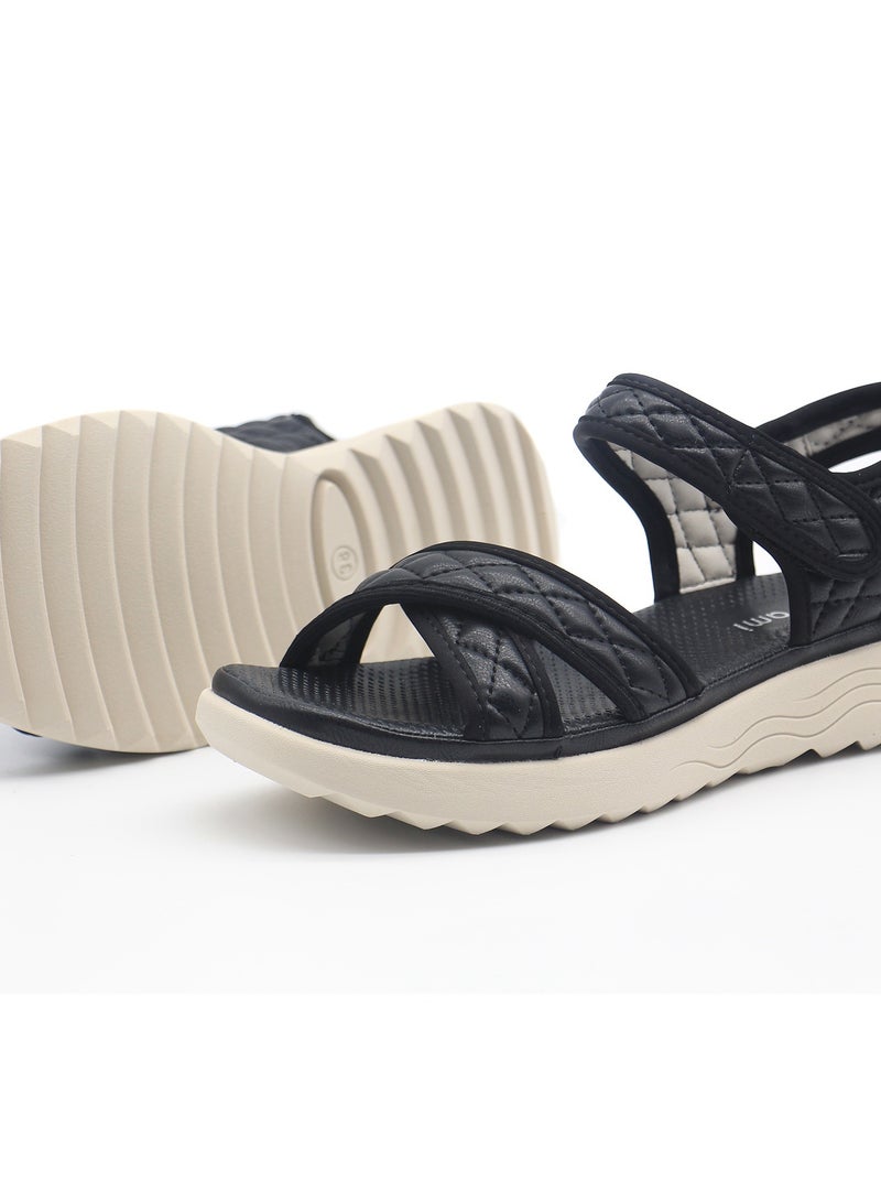 Mon Ami Monami Flat Sandals for Women | Open Toe, Casual Platform Women Shoes for Girls & Ladies | Lightweight Girls Sport Comfy Sandals - Image 4