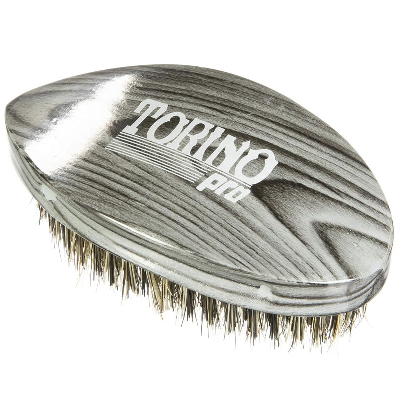 Torino Pro Wave Brushes by Brush king 74 Medium Hard Pointy Curved 360 Waves brush