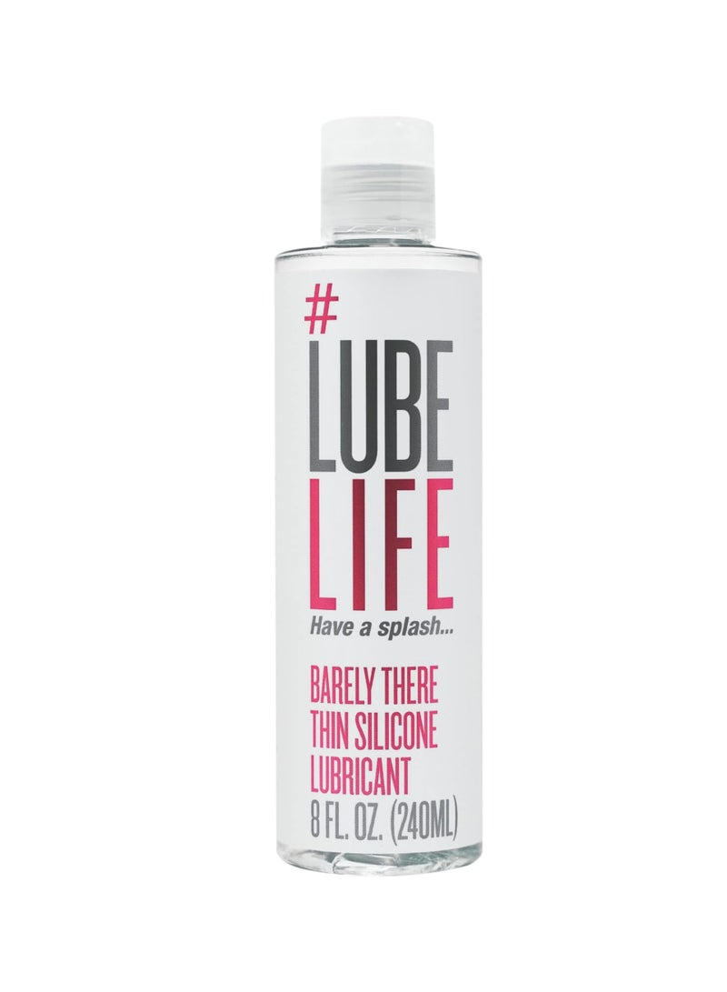 Generic Lube Life Barely There Thin Silicone-Based Lubricant 8 Oz 