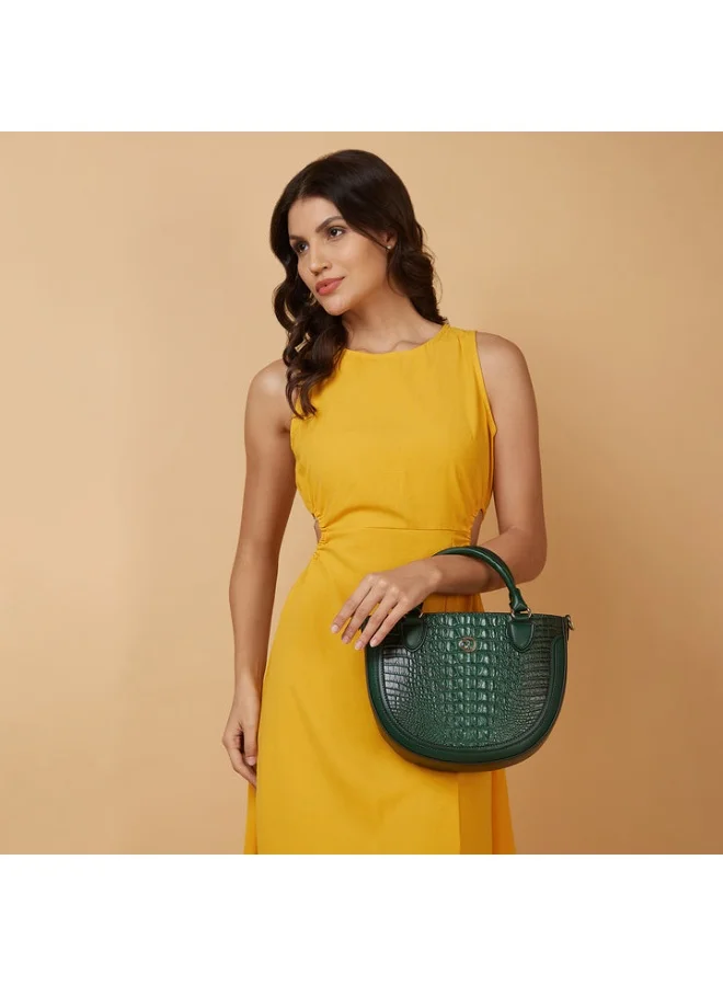 CAPRESE FELIX SATCHEL SMALL GREEN
