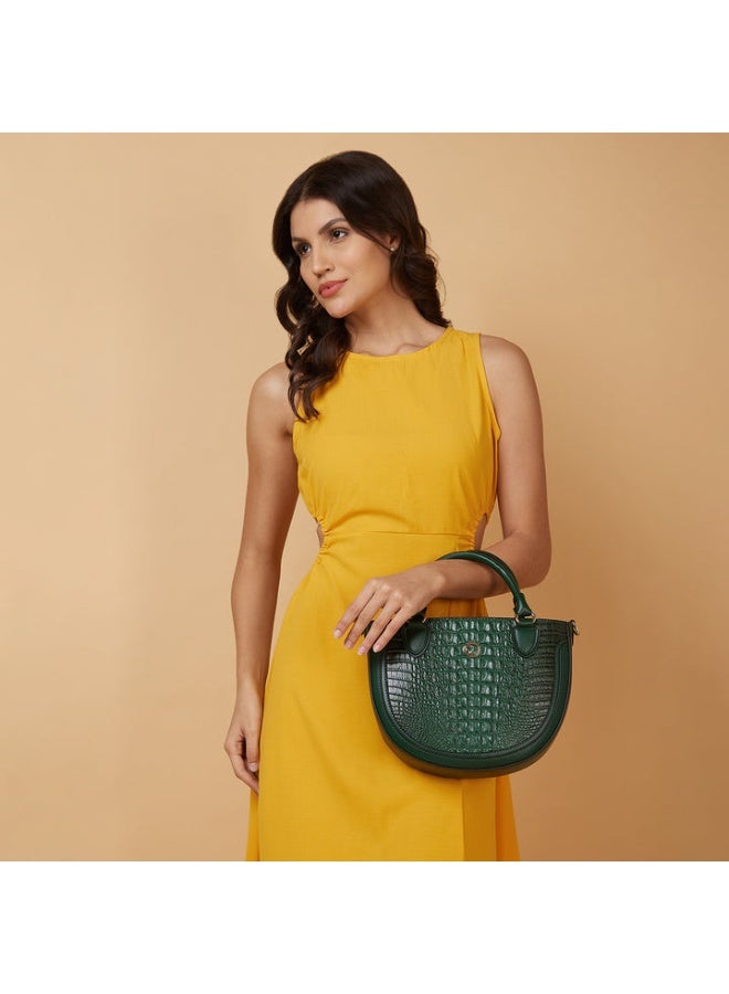 CAPRESE FELIX SATCHEL SMALL GREEN - Image 2