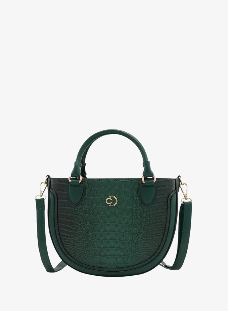 CAPRESE FELIX SATCHEL SMALL GREEN - Image 1